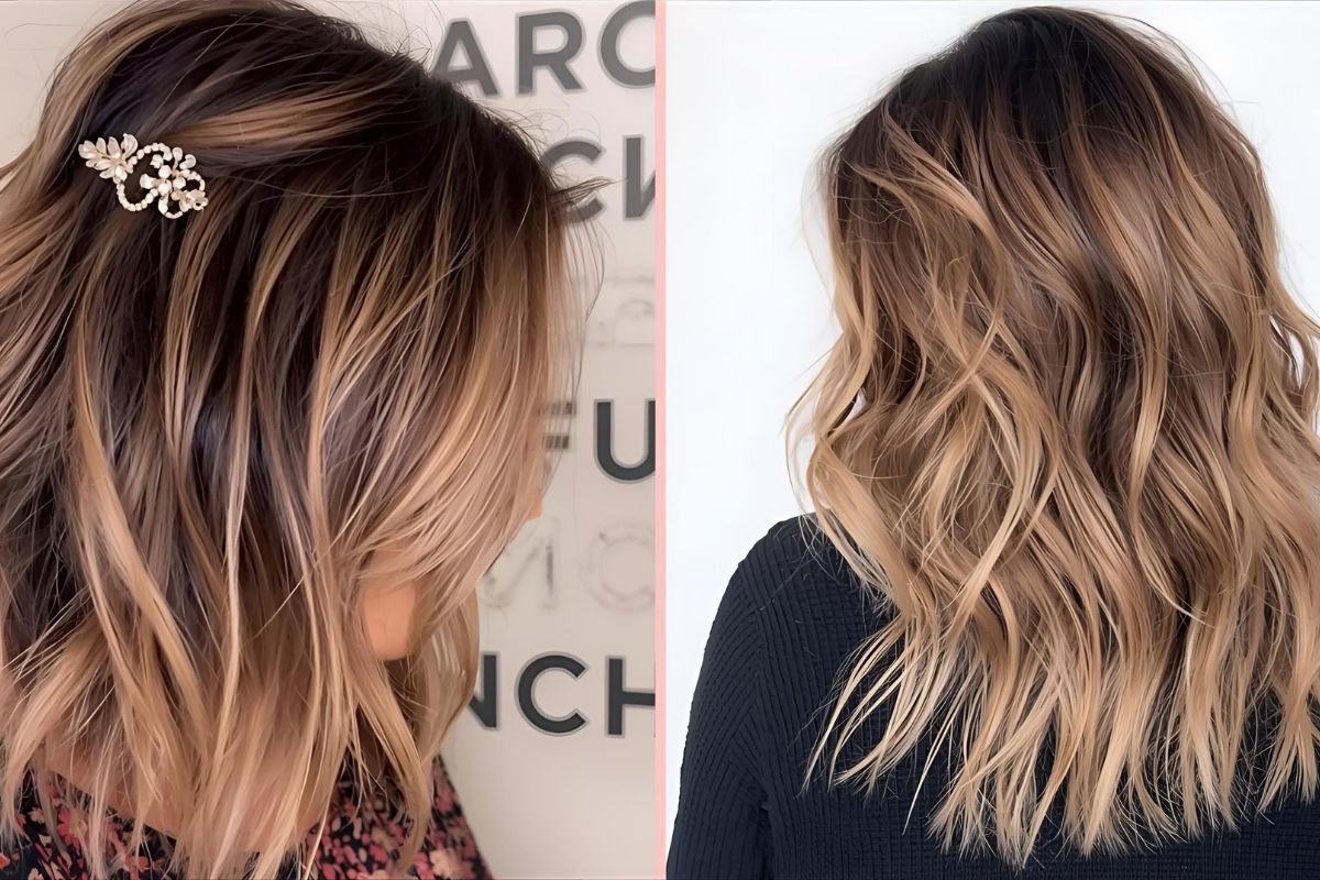 Chunky Highlights and Hair Accessories