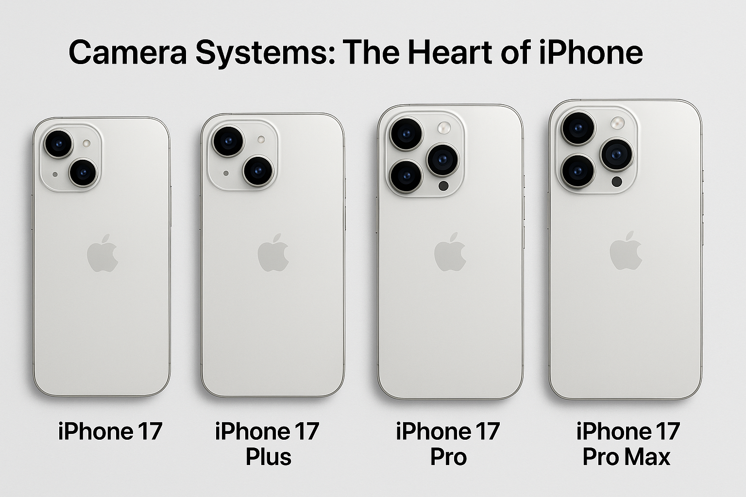 Camera Systems The Heart of iPhone 17 Comparison