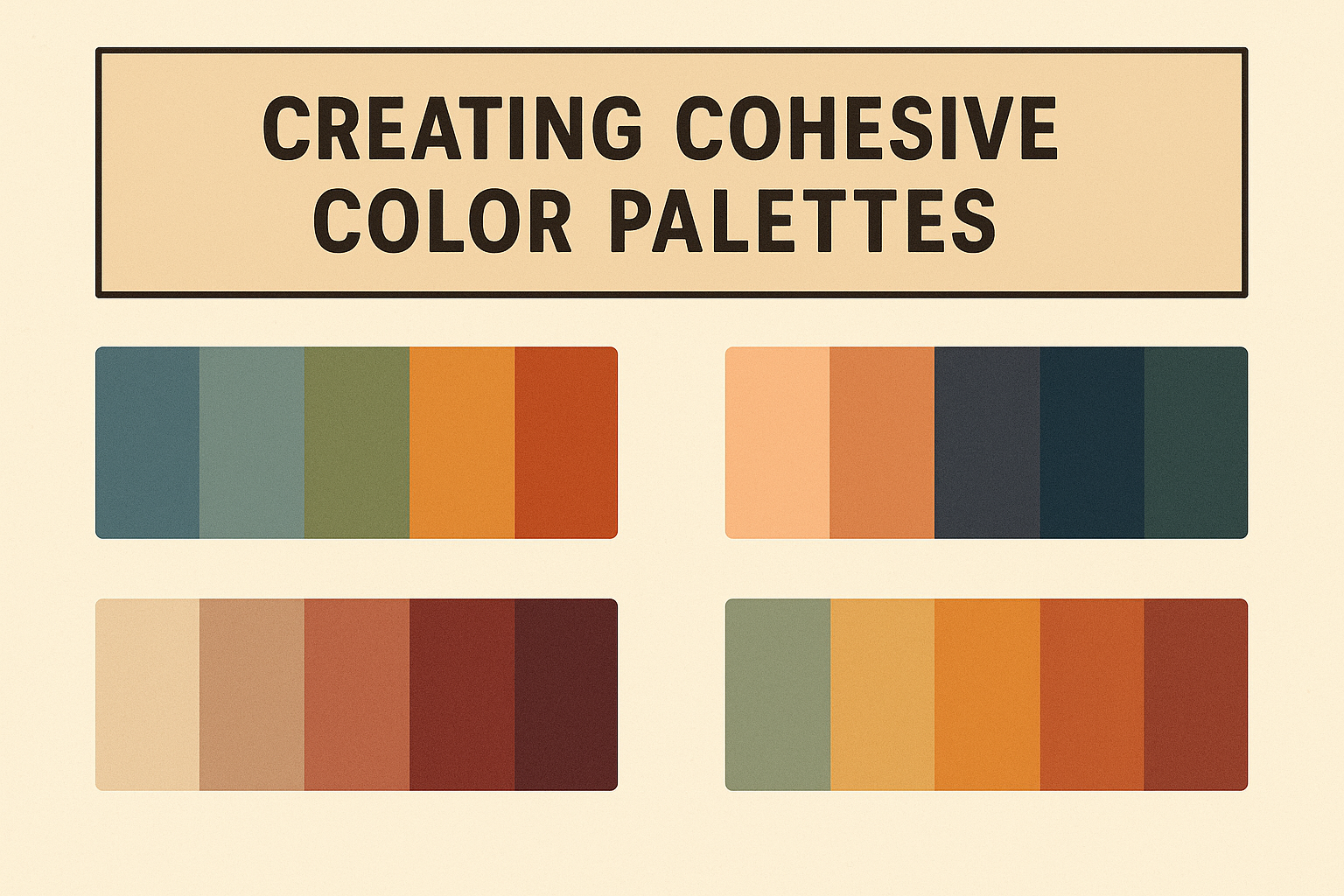 Creating Cohesive Color Palettes