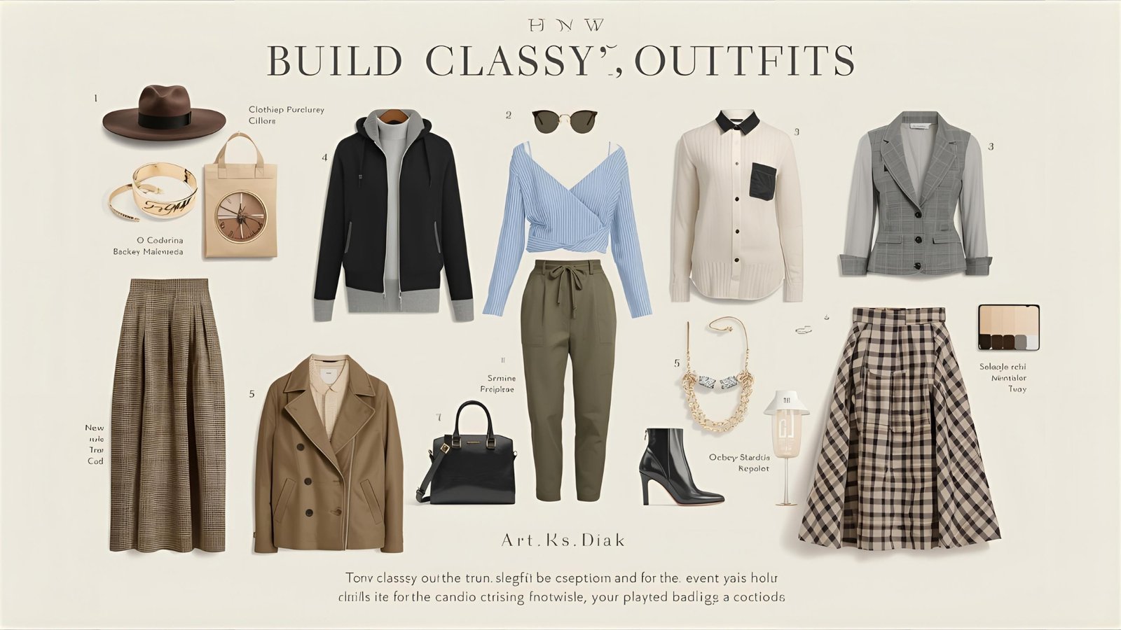 How to Build Classy Outfits