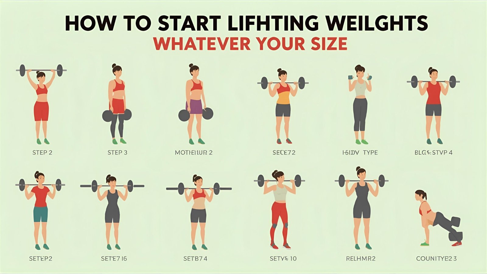 How to start lifting weights (whatever your size)