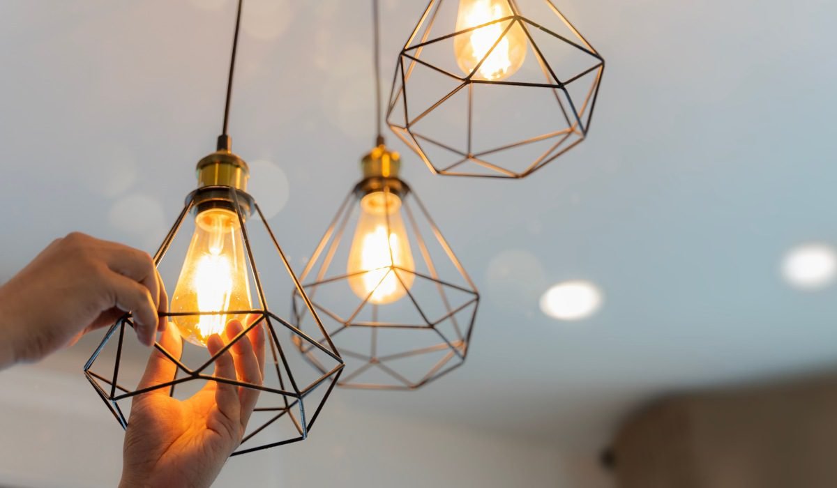 Install Energy-Efficient Vintage-Style Lighting