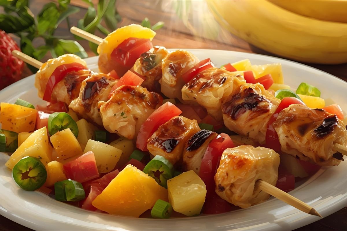 Island-Style Chicken Kabobs