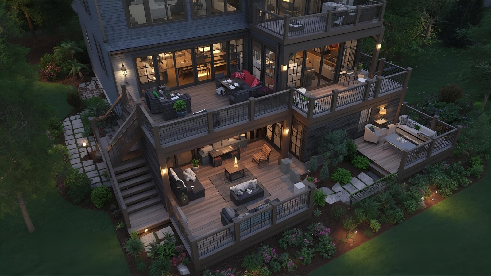 Multi Level Decks Extending Livable Square Footage Outdoors