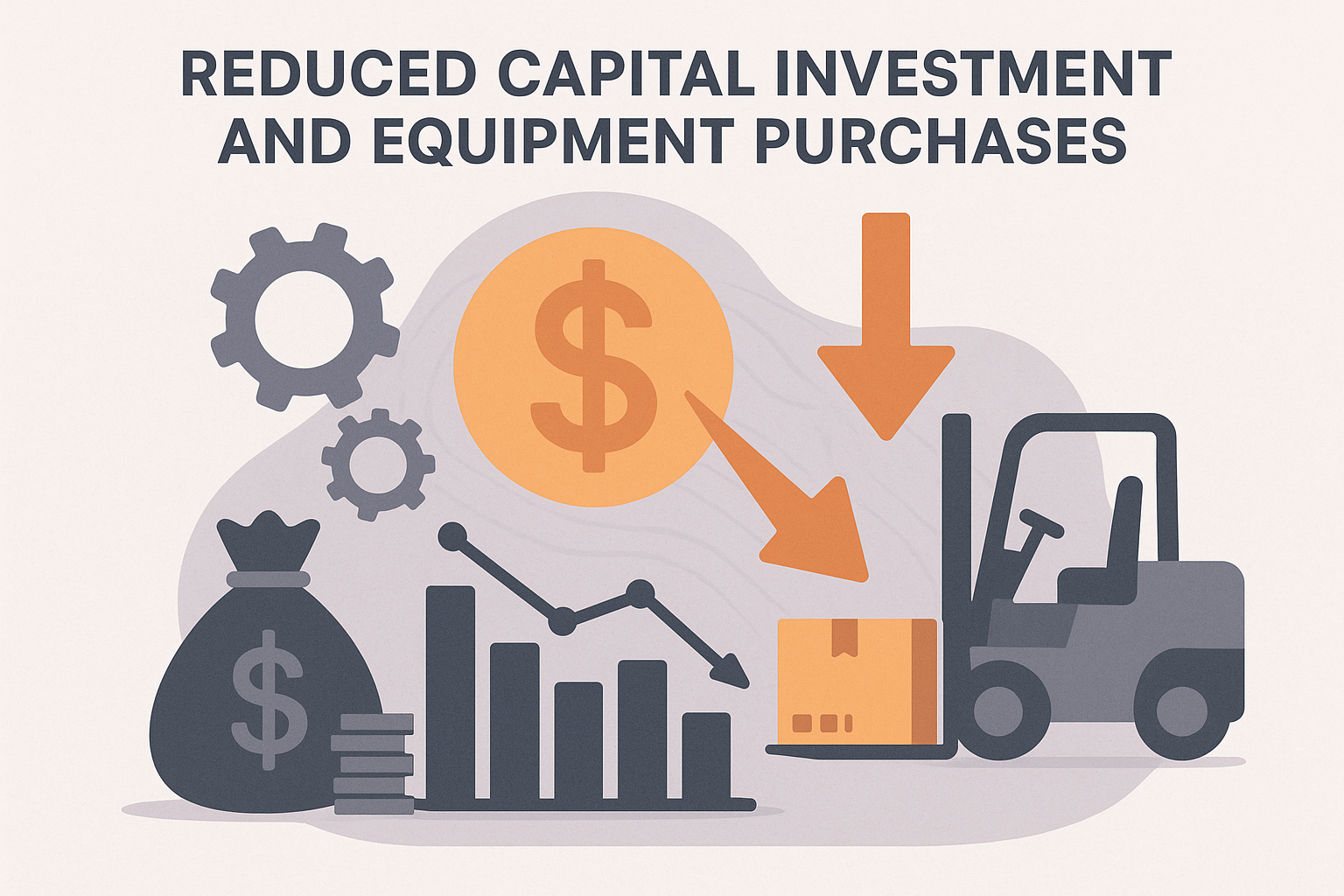 Reduced Capital Investment and Equipment Purchases