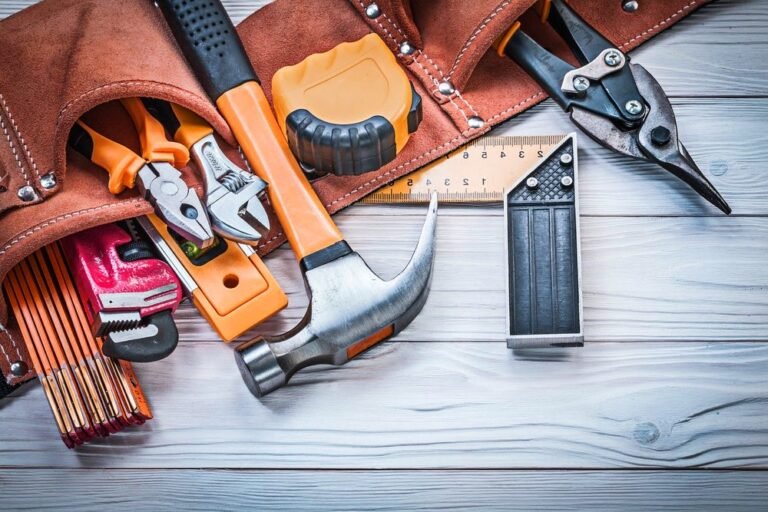 Tools Are Used in a Roof Replacement
