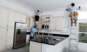 Crown Molding on Kitchen Cabinets