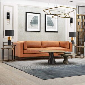 Leather Sofa Set