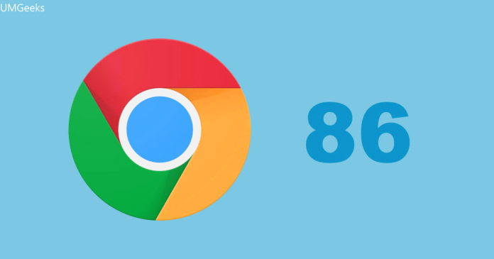 chrome 86 chrome 86