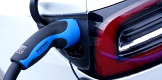 charging an electric car