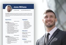 Professional CV in MS Word