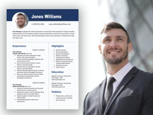 Professional CV in MS Word