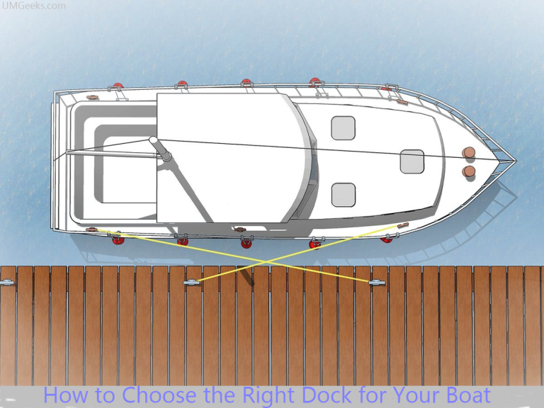 Right Dock for Your Boat