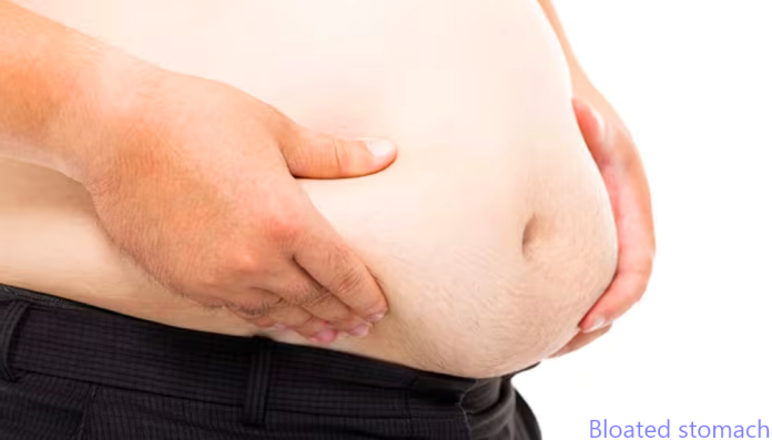 Bloated stomach