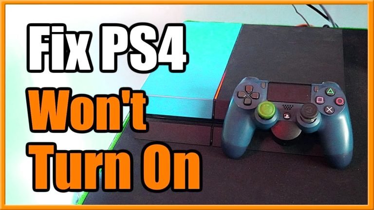Fix Your PS4
