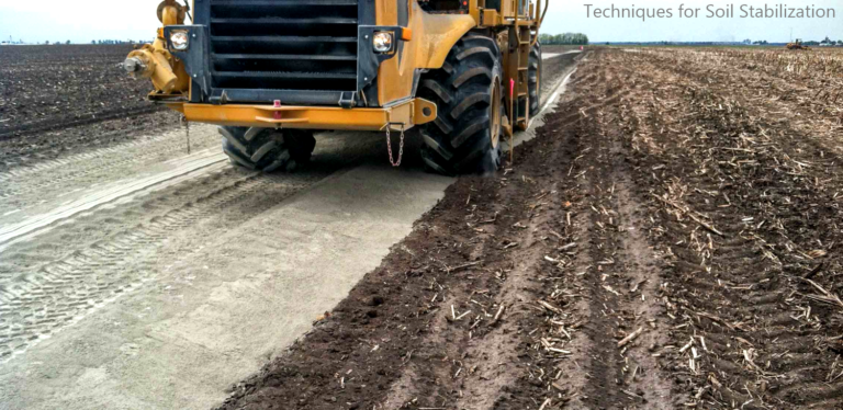 Techniques for Soil Stabilization