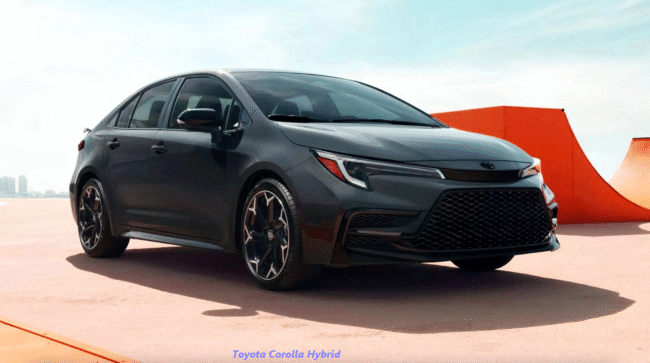 Rendering of the 2027 Toyota Corolla Hybrid by tedoradze giorgi