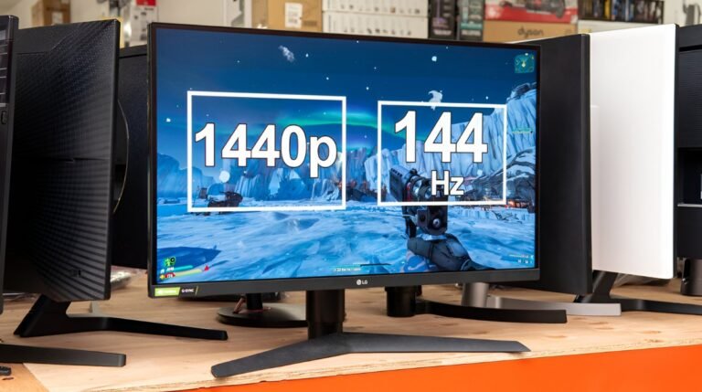 Curved Gaming Monitor 144Hz for Competitive FPS