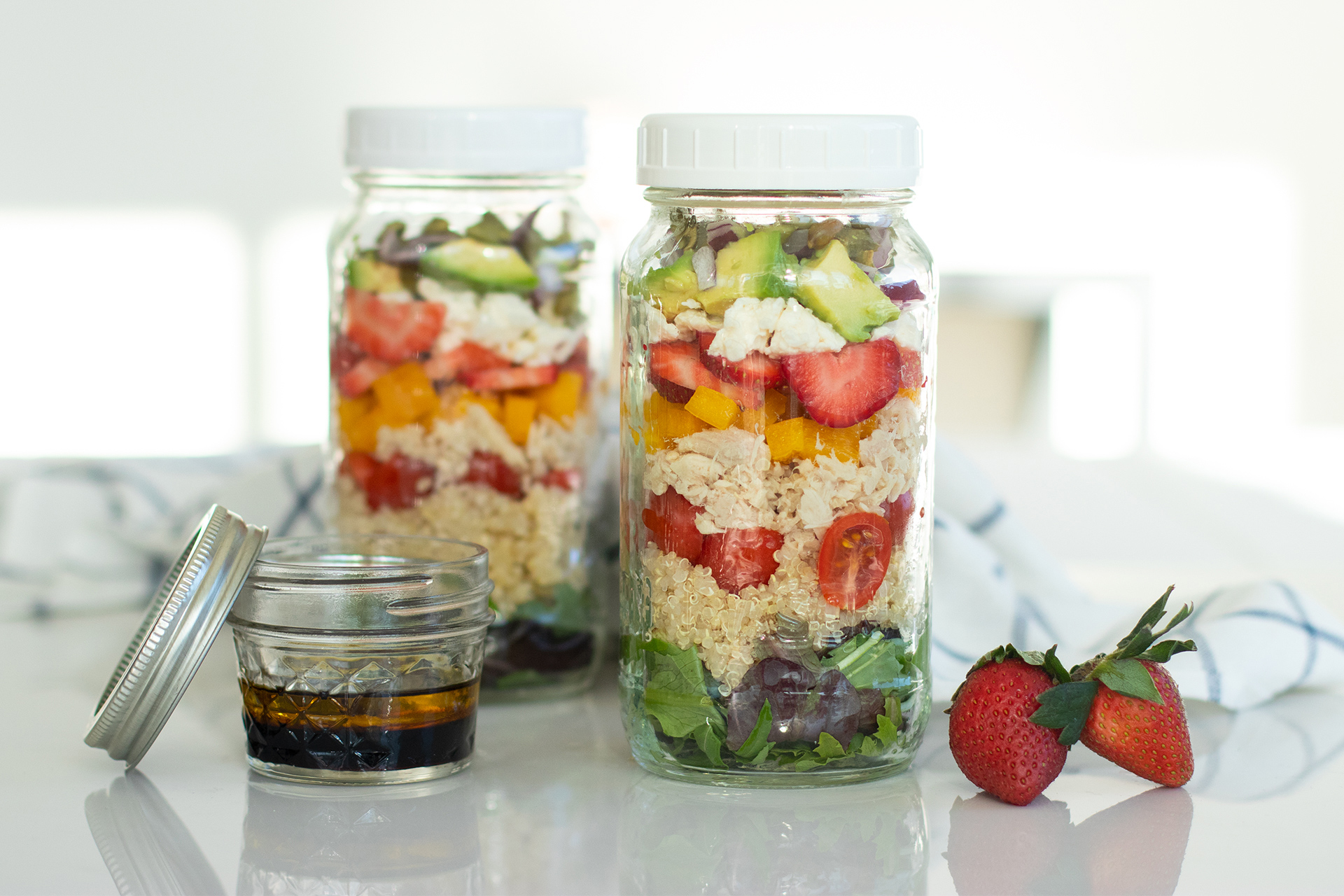 Mason Jar Power Salads