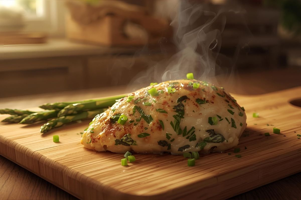 asparagus stuffed chicken breast