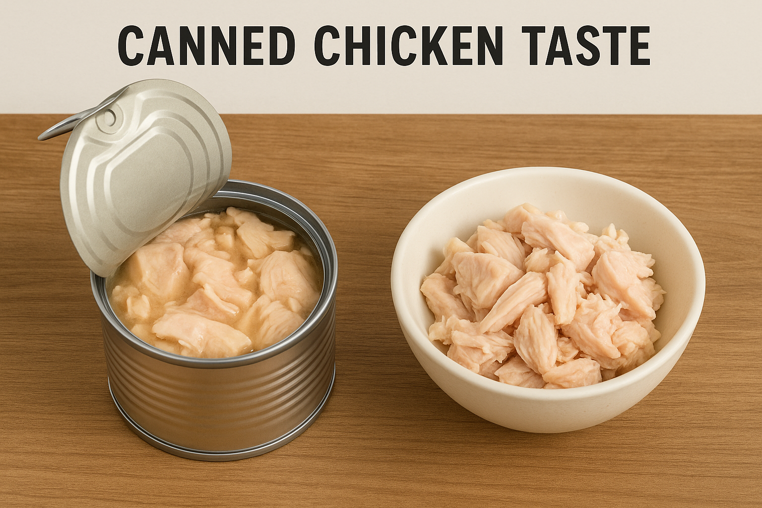 Canned Chicken Taste