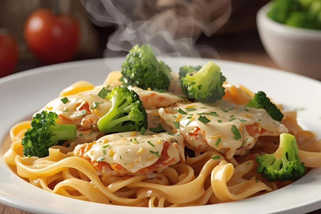 Best Ever 10-Minute Chicken and Broccoli Alfredo