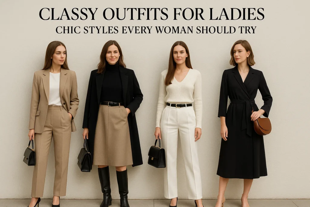 Classy Outfits for Ladies Chic Styles Every Woman Should Try