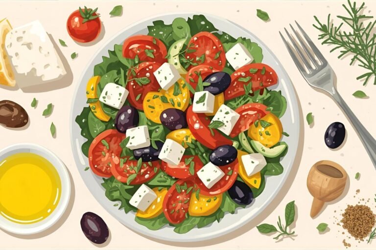 Greek salad recipe