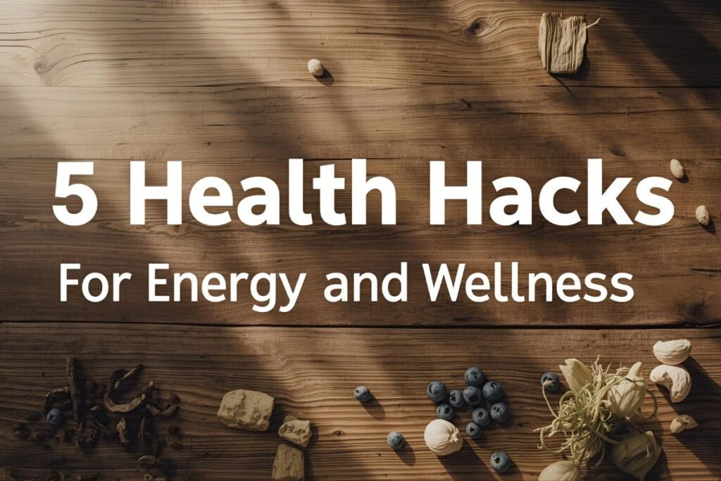 5 Ultimate Health Hacks for Incredible Energy and Wellness