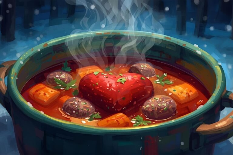 Hearty Hamburger Soup Recipe