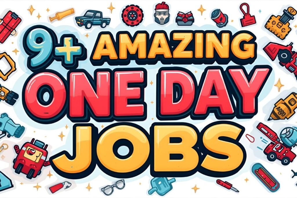 9 Amazing One Day Jobs Earn Easy Extra Cash Weekly