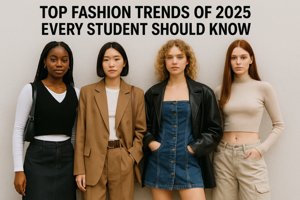 Top Fashion Trends of 2025 Every Student Should Know