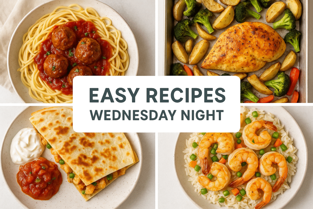 13 Easy Recipes Wednesday Night Ideas That Transform Dinner
