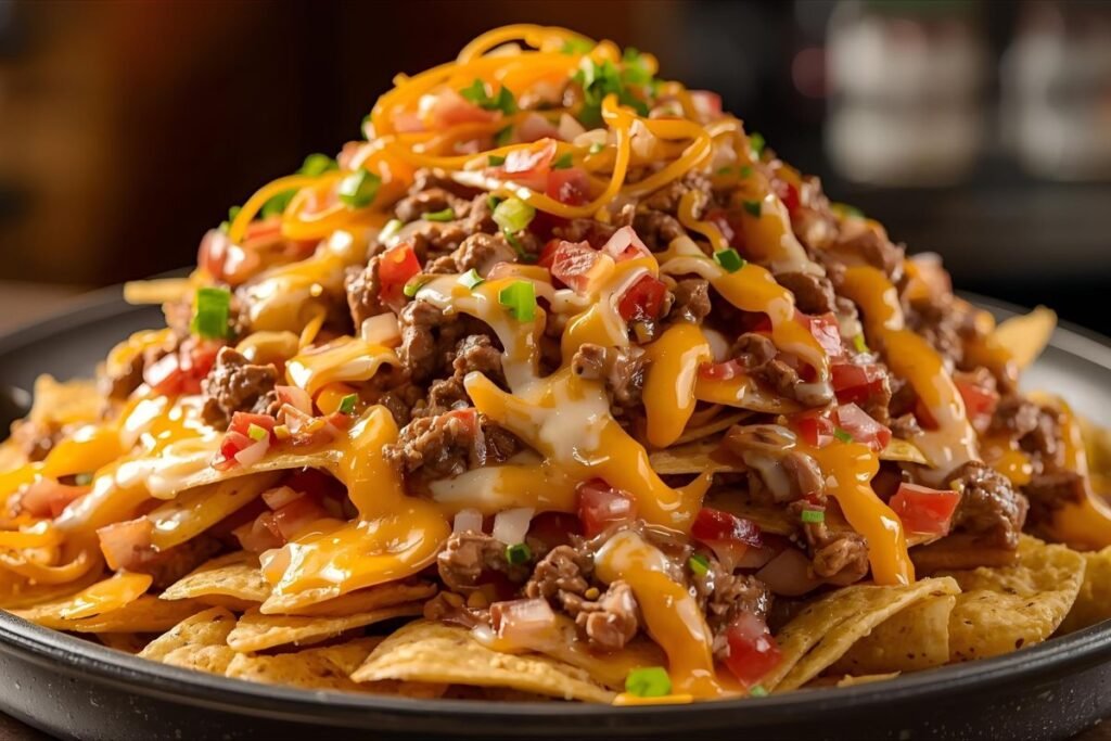Beef Nachos 5 Irresistible Layers of Cheesy Perfection