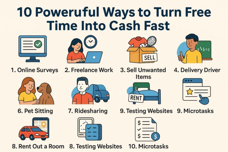 Free Time Into Cash