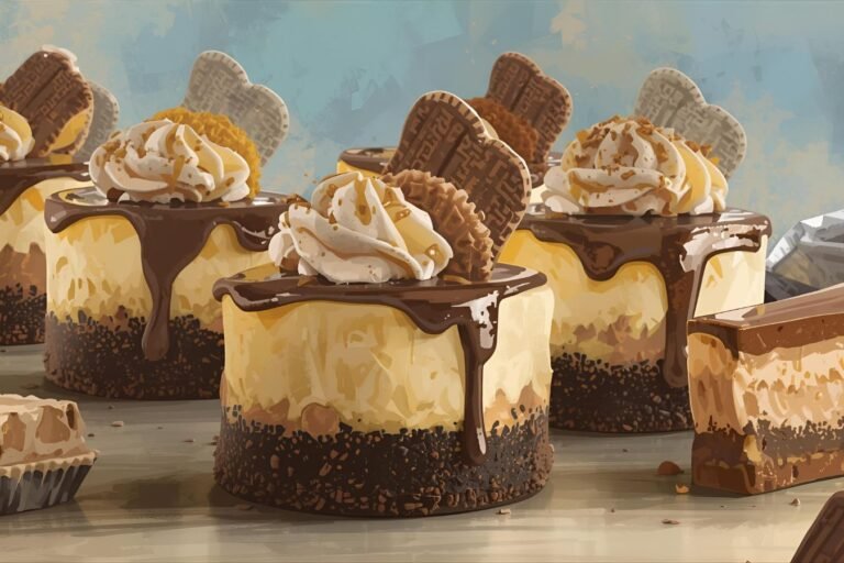 Kinder Bueno Cheesecakes