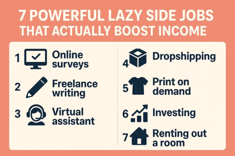 Lazy Side Jobs