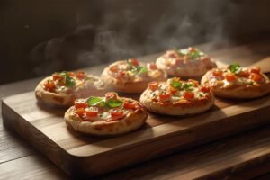 Mini Morning Pizzas