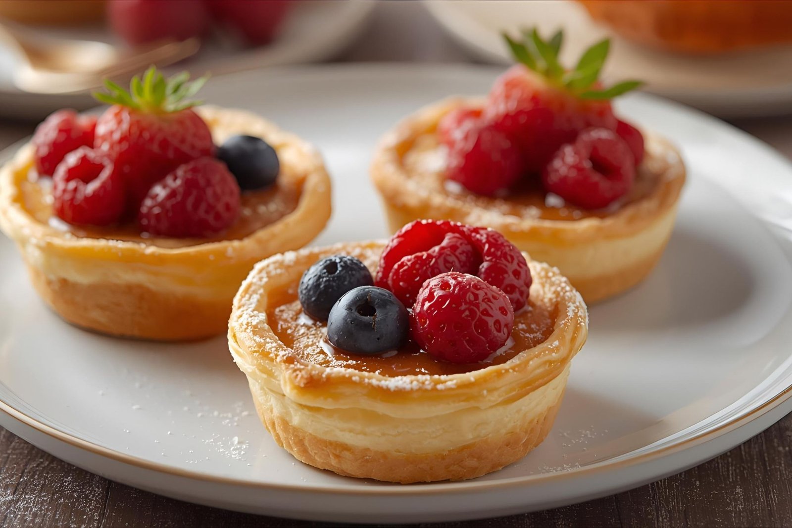 Puff pastry desserts