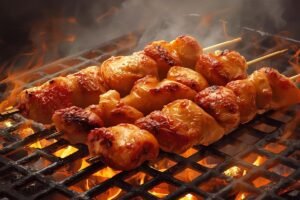 Spicy Chicken Skewers