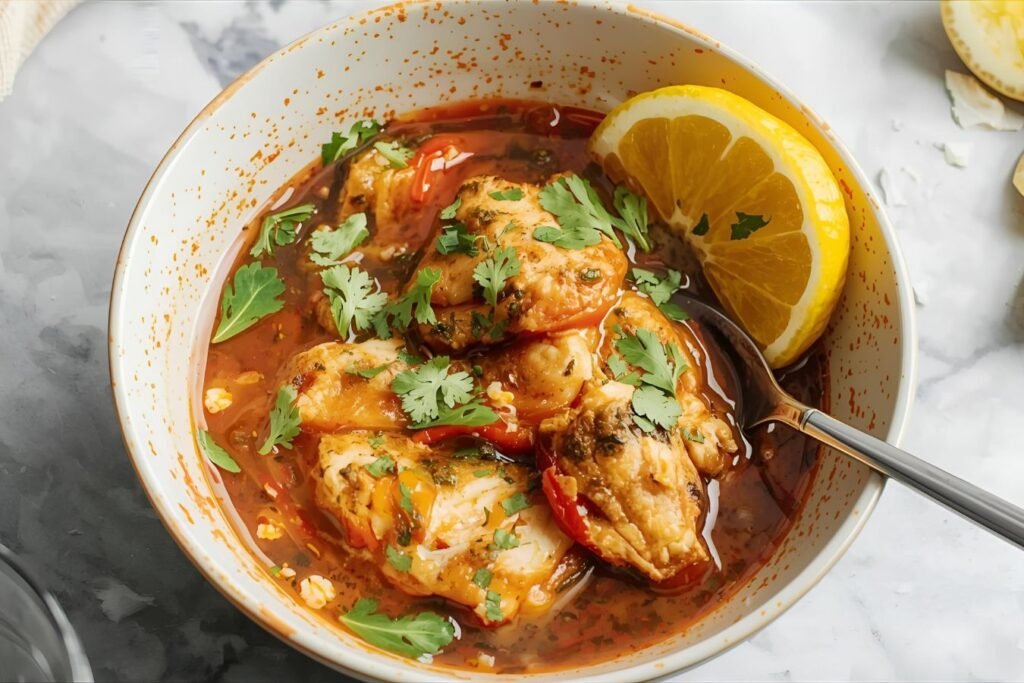 Amazing 15-Minute Spicy Lemon Fish Soup Recipe