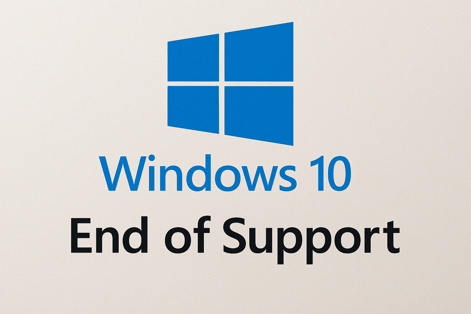 Windows 10 End of Support