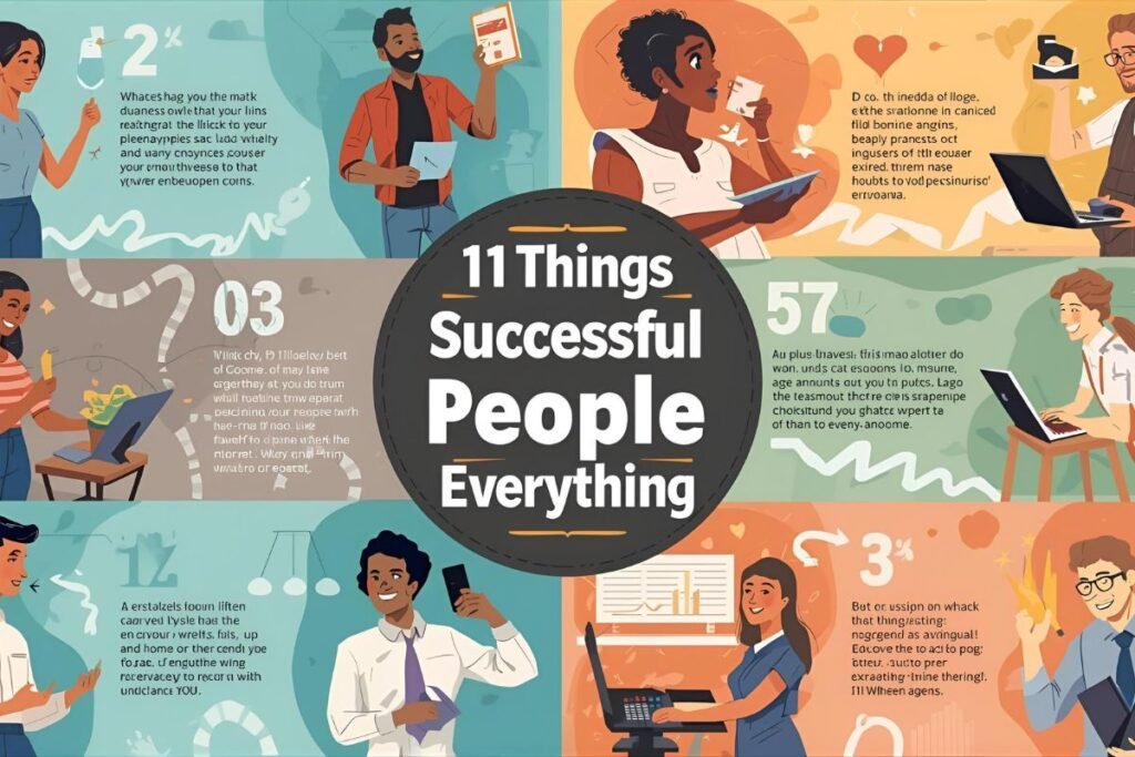 11 Things Successful People Do Everything Proven Habits