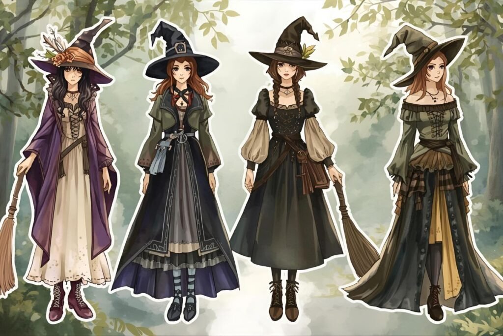 10 Stunning Witch Outfits for Every Magical Aesthetic