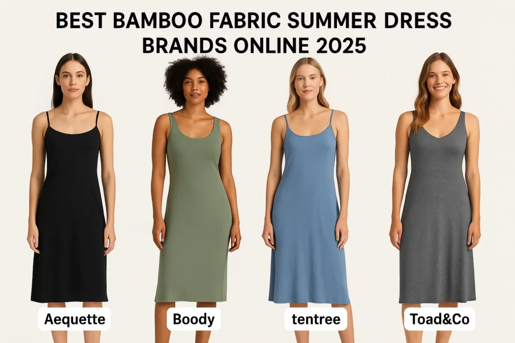 Best Bamboo fabric Summer Dress Brands Online 2025