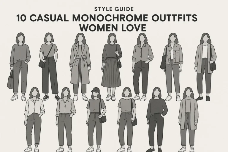 Casual Monochrome Outfits