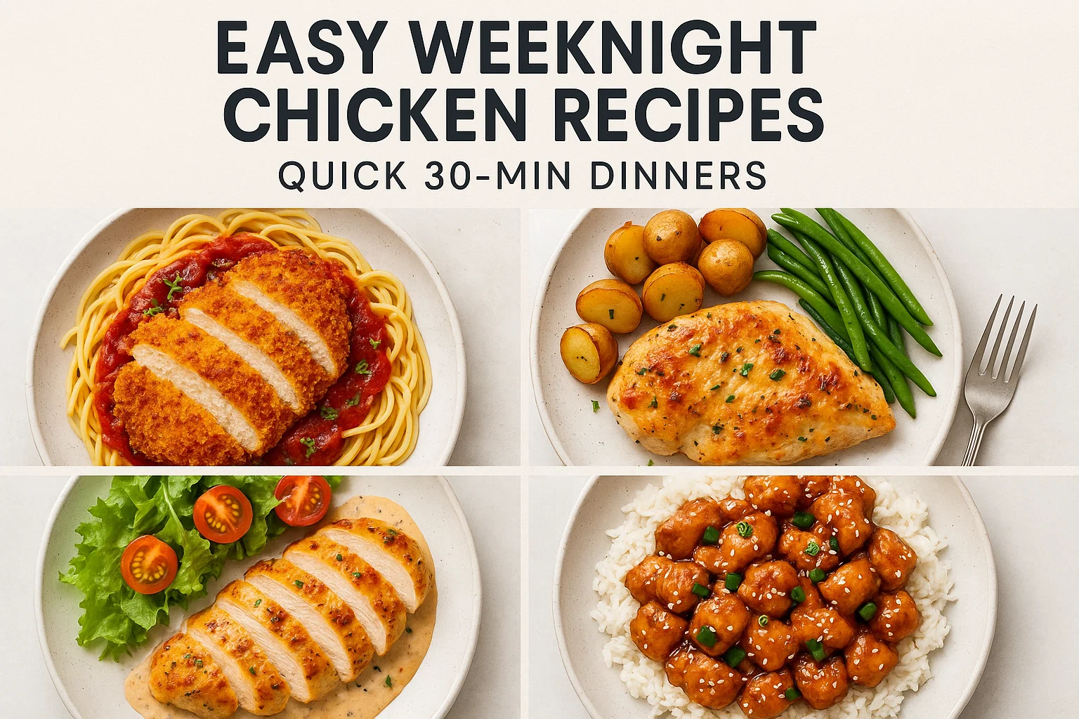 Easy Weeknight Chicken Recipes