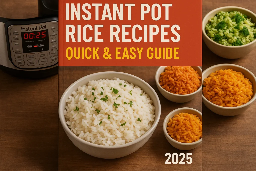 Instant Pot Rice Recipes Quick & Easy Guide (2025)