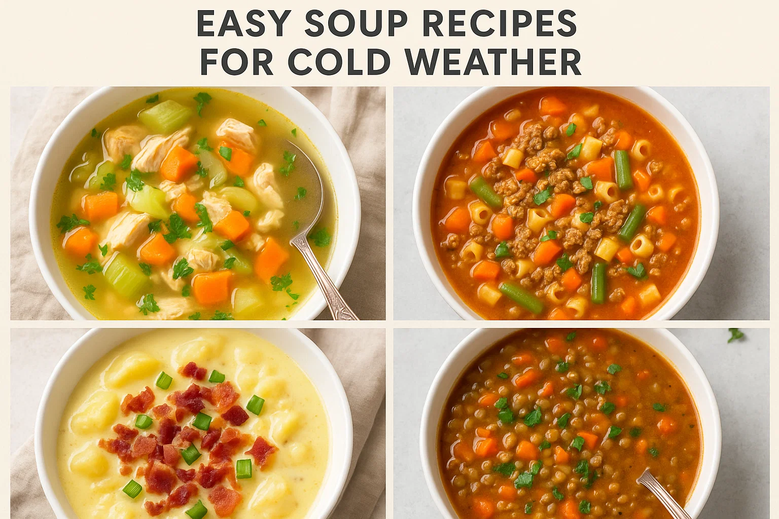 easy soup recipes