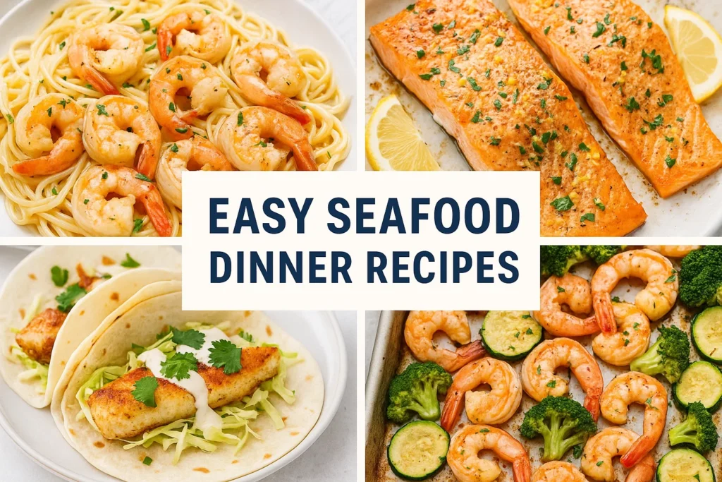 10 Easy Seafood Dinner Recipes | Quick & Delicious Meals